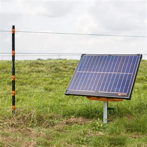 electric solor fence boxes|solar powered electric garden fence.